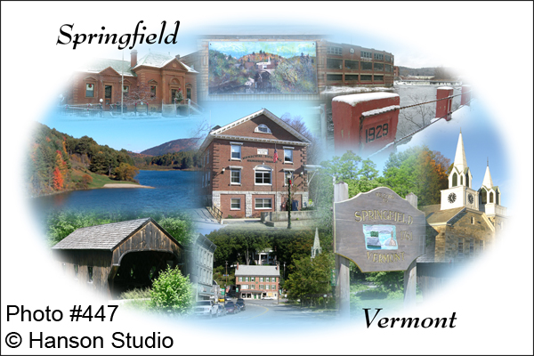 Springfield, VT - Collage